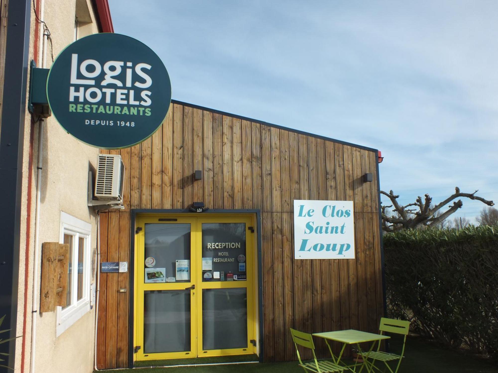 Logis Hotel Restaurant Le Clos Saint Loup Bram Exteriér fotografie