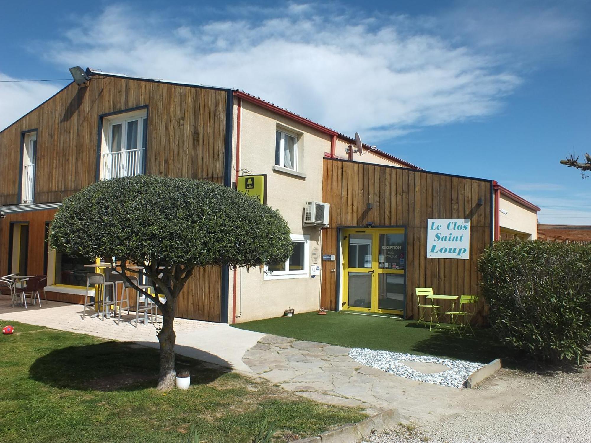 Logis Hotel Restaurant Le Clos Saint Loup Bram Exteriér fotografie